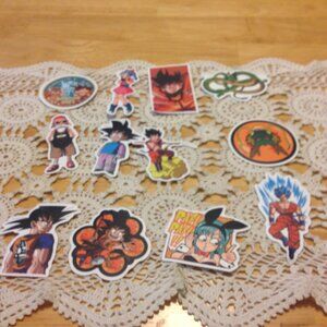 Stickers for cellphone, beverage bottles, crafts, skateboards, Dragon Ball